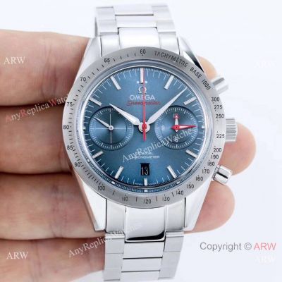 Grade A Replica Omega Speedmaster '57 Cal.9300 Watch Blue Face Steel Case